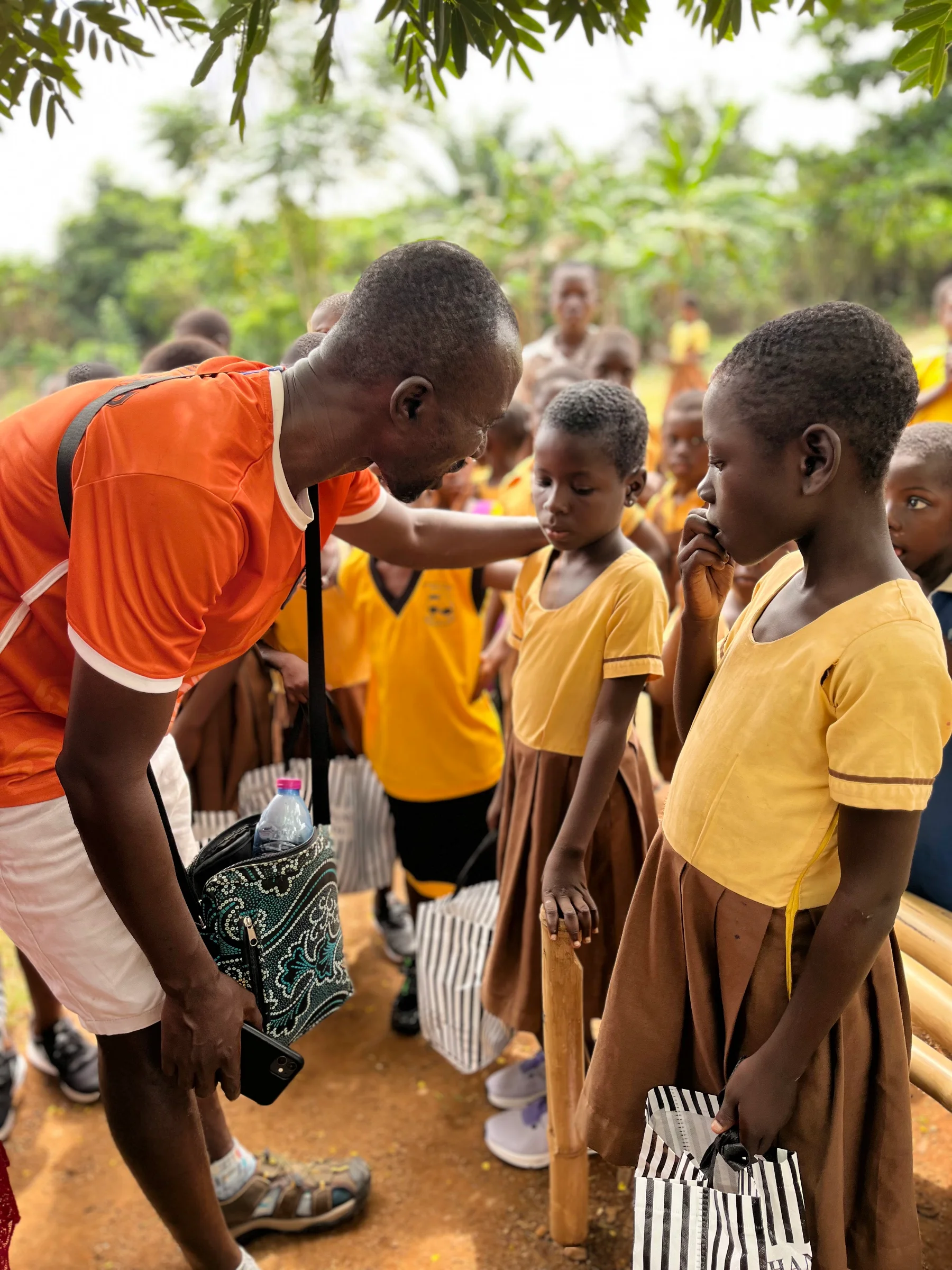 Getting to know the children